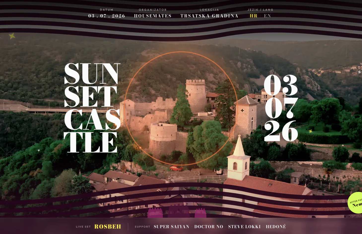 Sunset Castle